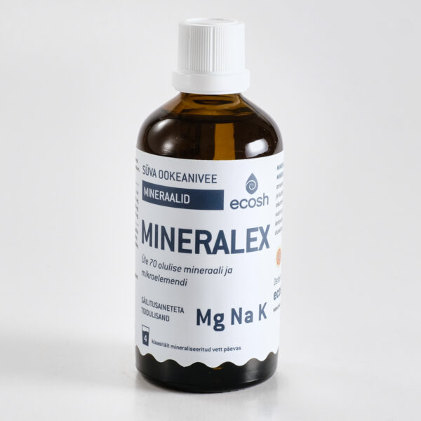 Mineralex-süva ookeanivee mineraalid 100ml (tavatoode) Ecosh Life